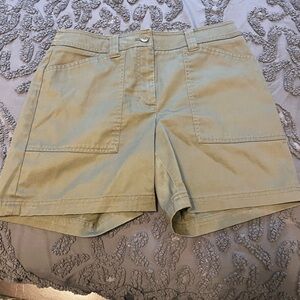 Jones New York Green Cargo Shorts